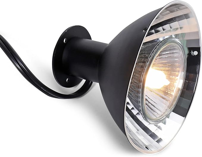CAROLINACUSTOMCAGES 20w GU10 Reptile Basking Heat Lamp, Set of 2