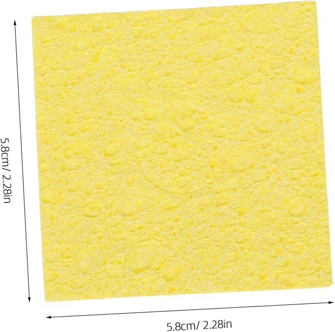 BESPORTBLE 20pcs Live Crab Tank Unbleached Aquarium Sponges for Humidity Control Reptile Tank Supplies