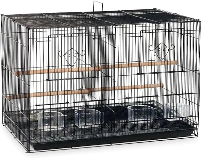 Pet Supplies Flying Cage Bird Removable Bottom Grille and Pullout Tray