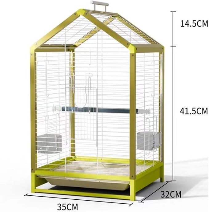 Parrot Cage Portable Travel Carrier Cage for Home Outing Temporary Placement