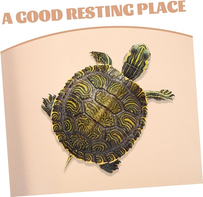 Happyyami Eva Reptile Carpet for Terrarium Soft Bedding Mat for Bearded Dragons Snakes Tortoises and Lizards Non- Eva Liner