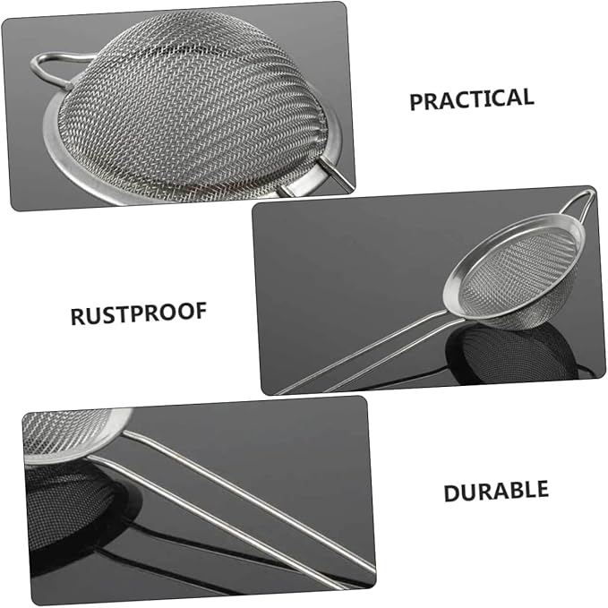 Toyvian 2PCS Reptiles Sand Shovel Lizard Dung Sieve for Excrement Cleaning Sturdy Sand Filtering Shovel Ergonomic Handle for Reptile Care