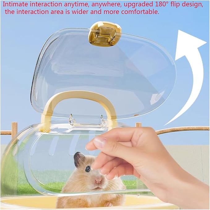 Birdcage Parrot Take-Out Cage Bird Special Portable Bird Cage Small Bird Bag Hand-held Mini Bird Cage(Pink)