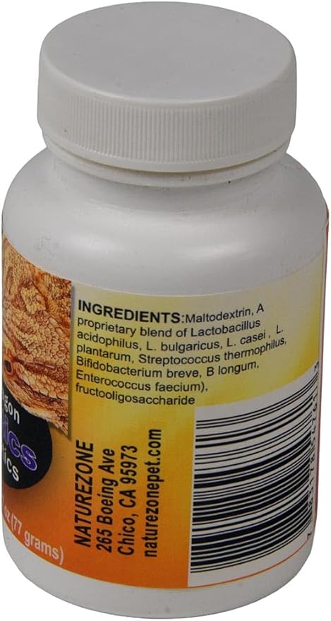 Nature Zone Bearded Dragon Probiotcs & Prebiotics 2.8oz