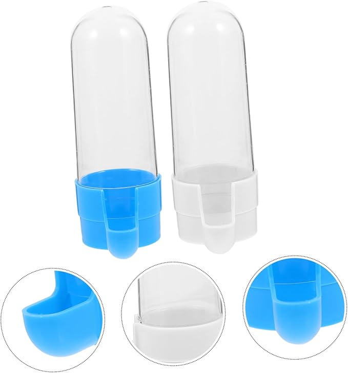 Happyyami 5sets Bird Feeder Water Dispenser Pet Feeder for Outside Birds 2pcs*5 Random Color