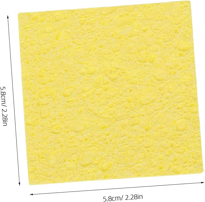 Toyvian 20pcs Crab Humidity Sponges Unbleached Sea Sponges for Maintaining Tank Moisture Multi-Functional PET Crab Supplies Suitable for Reptile Tanks