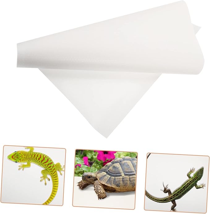 Milisten Reptile Carpet for Bearded Dragon Leopard Gecko Snake and Tortoise Soft Non-Absorbent Substrate Mat for Terrarium Safe and Comfortable Bedding Accessory