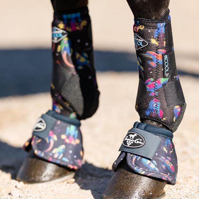 Professional's Choice 2XCOOL Sports Medicine Horse Boots | Protective & Breathable Design for Ultimate Comfort & Durability in Active Horses | Value 4 Pack