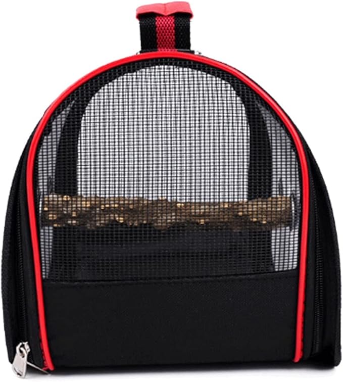 YYDS Small Bird Travel Cage Transparent and Breathable Bird Parrot Travel Carrier Lightweight Bird Travel Bag for Small Birds (Size : 321718cm)