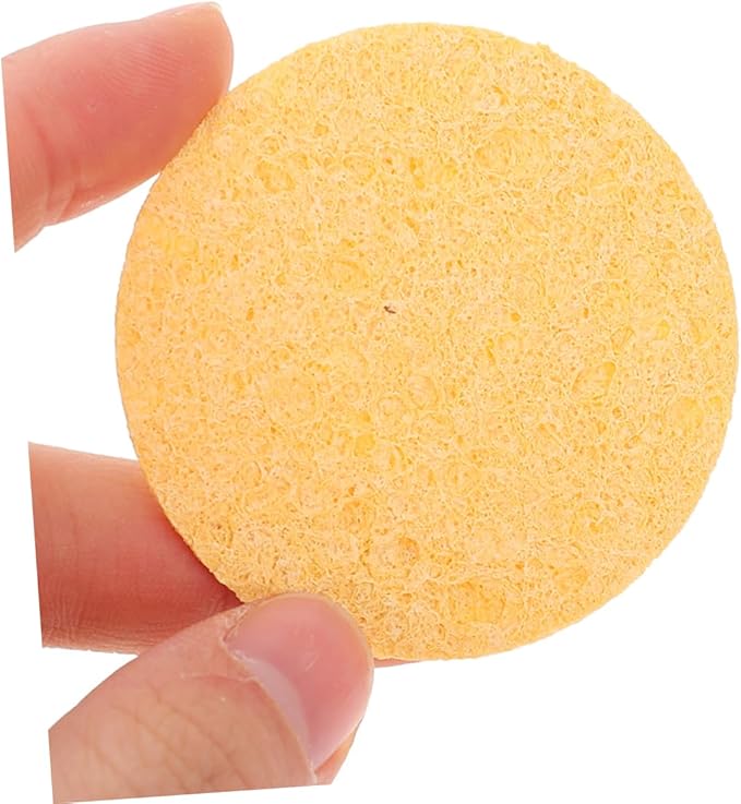 Mikikit 20pcs Crab Tank Accessories Humidity Keeping Sponges for Cleaning Water Dish