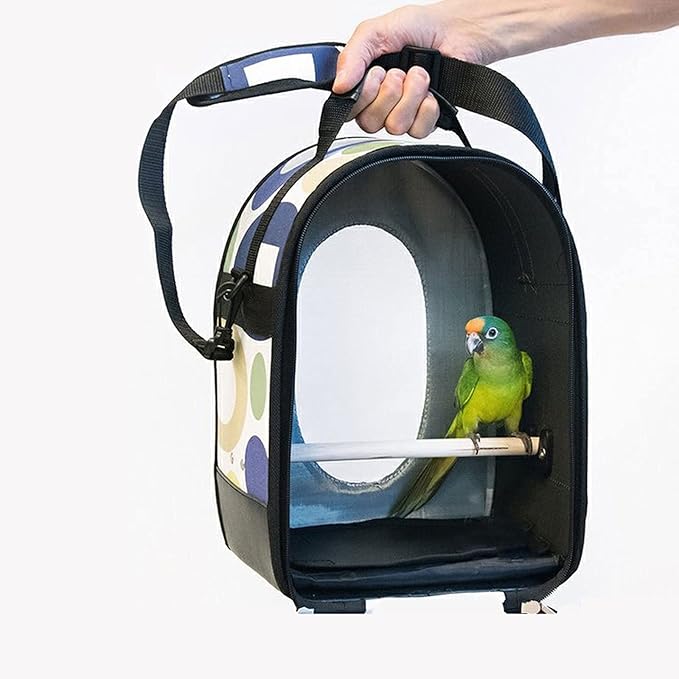 The Birdcage Bird Carrier Bird Carrier Portable Bird Perch Bird Travel Cage Lightweight Bird Carrier Backpack Bird Outdoor Travel Products Parakeet Cage