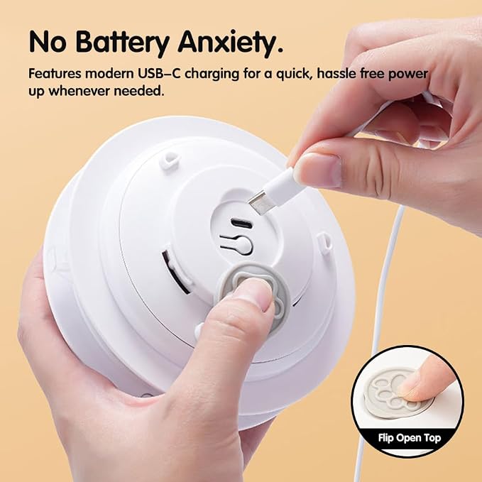 Interactive Cat Toy for Indoor Cats - Rechargeable Automatic Feather Wand with Motion Sensor, 3 Play Modes, Squeaky Mouse Sound, Hide & Seek Exercise Toy for Bored Kittens & Adult Cats (Mouse) - Image 4