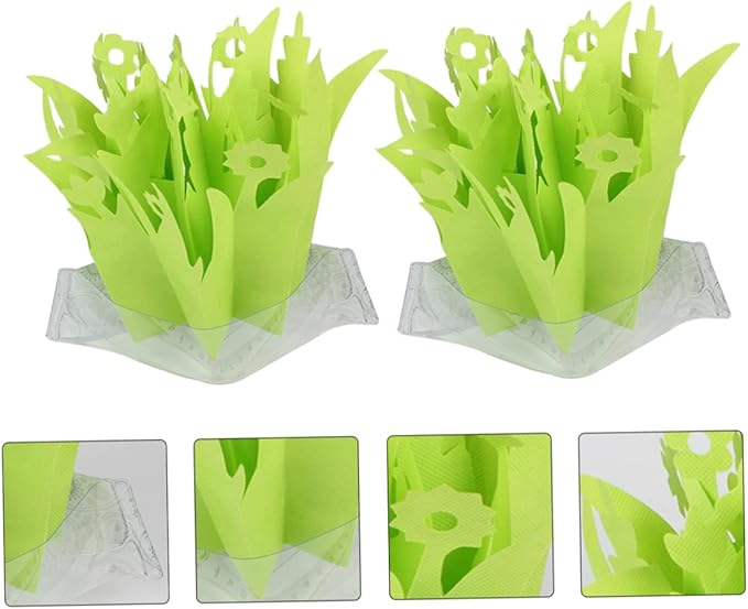 VANZACK 2pcs Reptile Box Humidifier Natural Gasification Non-Electric for Turtles and Other Pets for Home and Office Decor