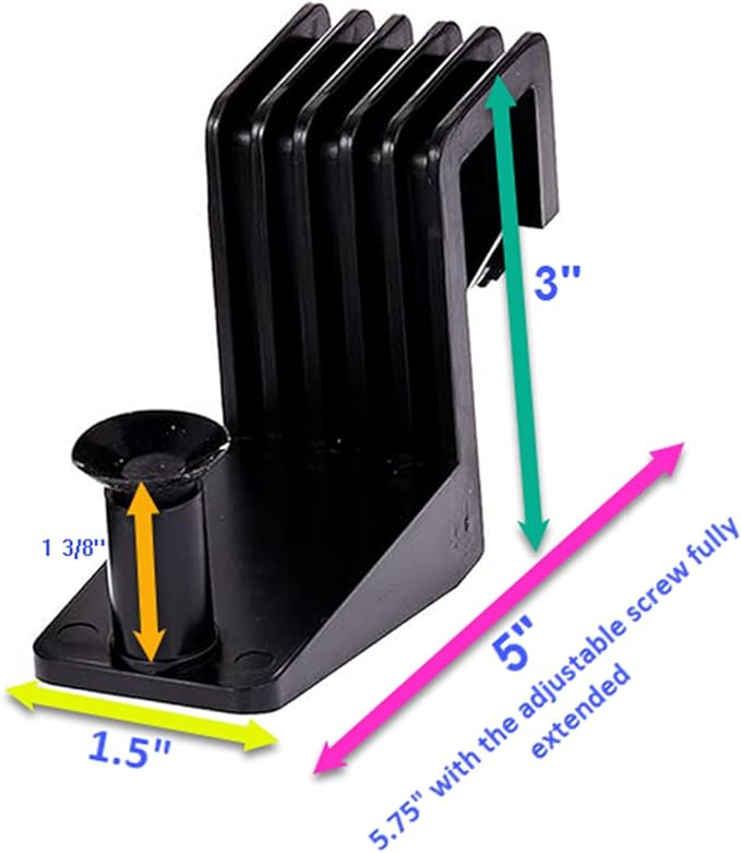PENN-PLAX Reptology Turtle Topper Extender Clips (4 Pieces) – Safely Mounts to Tanks up to 19.5” Wide