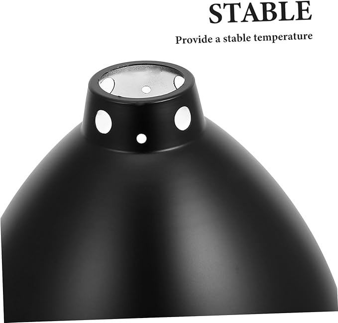 2pcs Box Reptile Heat Lamp Shade Easy Install Cover for Snake Tank Aquarium Heater Accessory Turtle Habitat