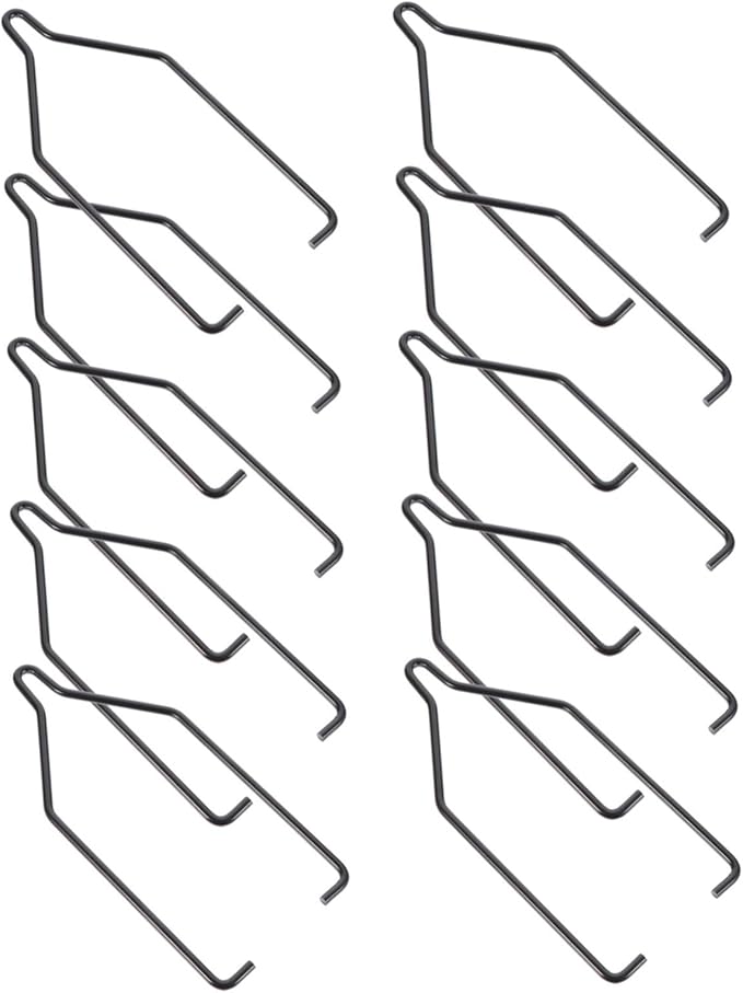 Abaodam 10Pcs Reptile Lampshade Clips Fixation Accessories for Stable Lamp Installation Smooth Edges for Reptile Heat Lamps