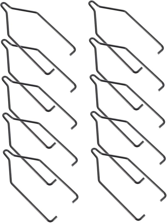 Abaodam 10Pcs Reptile Lampshade Clips Fixation Accessories for Stable Lamp Installation Smooth Edges for Reptile Heat Lamps