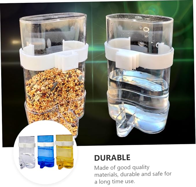 YARNOW 12 in 1 Bird Feeder Water Dispenser Pet Supplies Automatic Bird Water Feeder