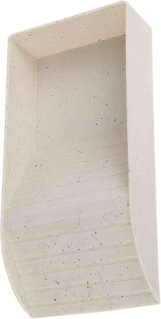 Reptile Bathing Tub with Non-Slip Surface and Entry Ramp for Easy Small Animal Soaking Container