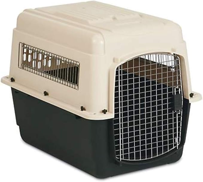 Petmate Ultra Vari Dog Kennel for Medium to Large Dogs (Durable, Heavy Duty Dog Travel Crate, Made with Recycled Materials, 40 in. Long) 70 to 90 lbs, Made in USA