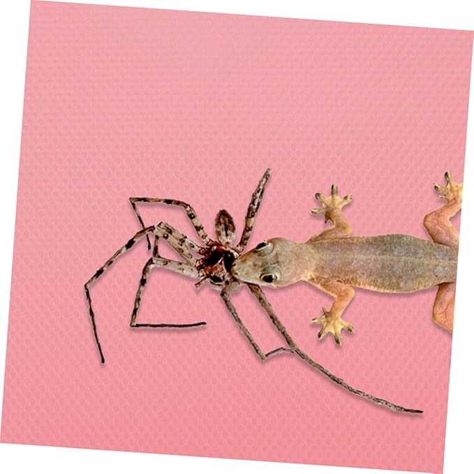 Hemoton 150m Crawling Carpet for Crested Gecko Reptile Substrate Mat Non-Stick Smooth Surface Terrarium Carpet Leopard Gecko Tank Accessories