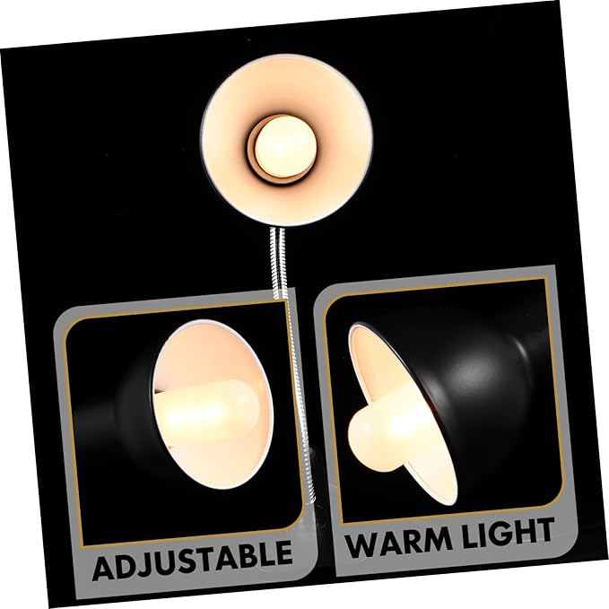 Tortoise Sunburn Light Shade Reptile Heating Lamp for Turtles Lizards and Animals Installation Compatible
