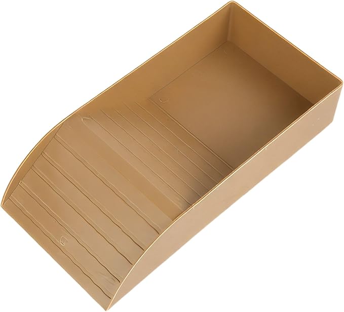 Reptile Bathing Tub with Non-Slip Surface and Entry Ramp for Easy Small Animal Soaking Container