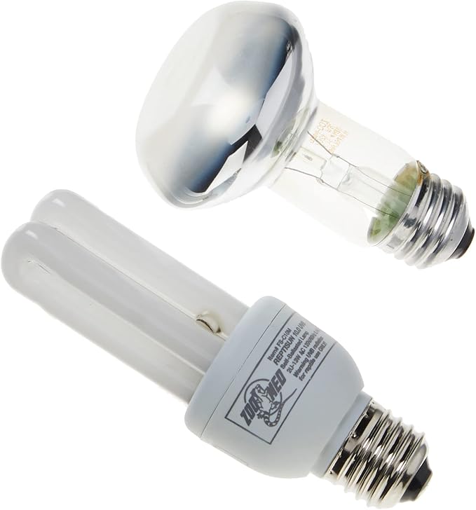 Zoo Med Bearded Dragon Lamp Combo Pack Pack of 2 Bulbs