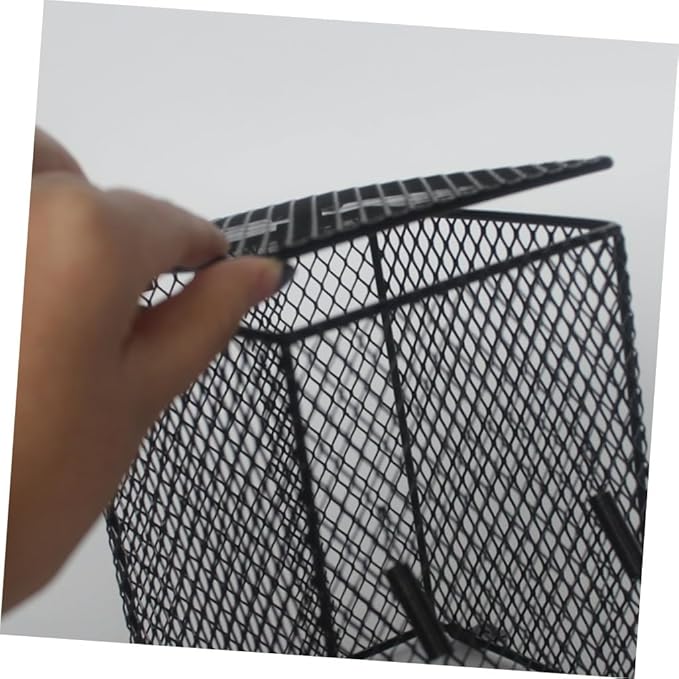 Happyyami Sturdy Iron Reptile Heater Guard Daylight Lampshade for Tortoise Habitat
