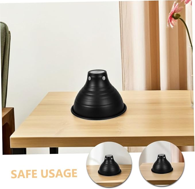 HOMSFOU 3Pcs Reptile Insulation Lampshade for Heat Lamp Reflective Cover for Various Reptile Cages Easy Installation Safe Design for Turtles Lizards and More