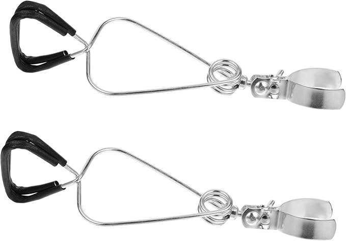 Toddmomy 4pcs Adjustable Reptile Light Clamp Holder Flexible Dome Lamp Fixture for Heating Light Installation Aquariums and Terrariums Easy to Install High Durability for Reptile Pets
