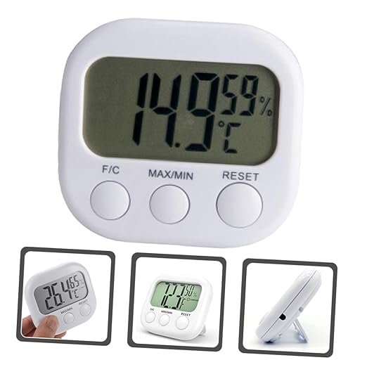 Happyyami 2pcs Digital Aquarium Tank Thermometer Instant Read for Fish Tanks Thermometer for Home Office Schools