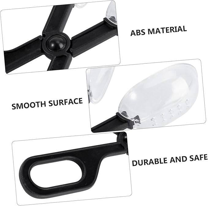 LIOOBO 3pcs Plastic Reptile Clip Insect Breeding Tool Reptile Feeding Cleaning Supplies