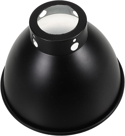 BESPORTBLE Reptile Heat Lamp Guard Dome Reflective Cover for Terrariums Durable Metal Build with Bulb Compatibility Easy Installation Optimal Heat Distribution for Reptile Habitats