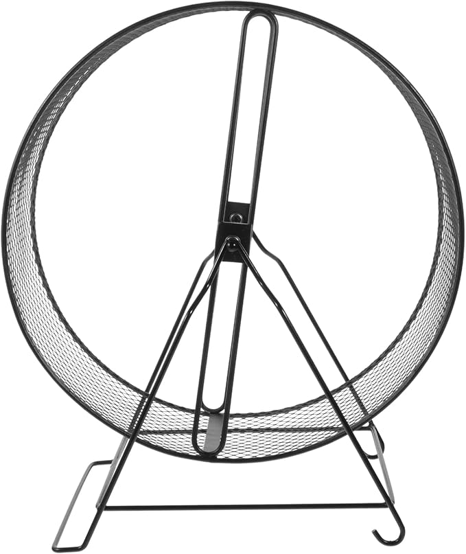 balacoo Chinchilla Wheel Silent Hamster Exercise Wheels- Hamster Running Exercise Wheel- Hamster Running Wheels with Adjustable Stand for Hamsters Small Animals 10 Inch