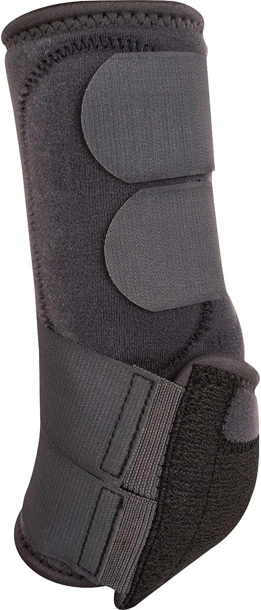 Classic Equine Legacy2 Support Boots, Front (Charcoal, Small)