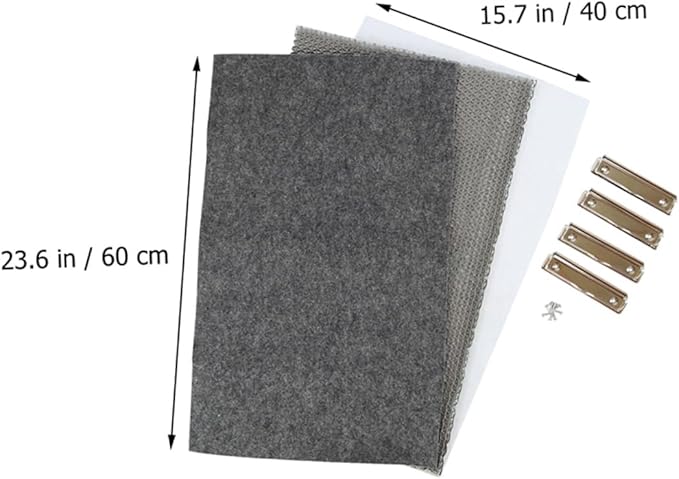 YARNOW Reptile Mats for Terrarium Durable and Breathable Carpet for Snakes Turtles Lizards Washable Reptile Cage Replacement Pad Gray