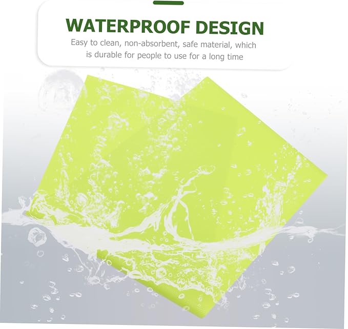2Pcs Reptile Terrarium Mat Green Non-Absorbent Floor Bedding for Climbing Pets Tortoise Lizards Easy-Clean Substrate for Tank Cage