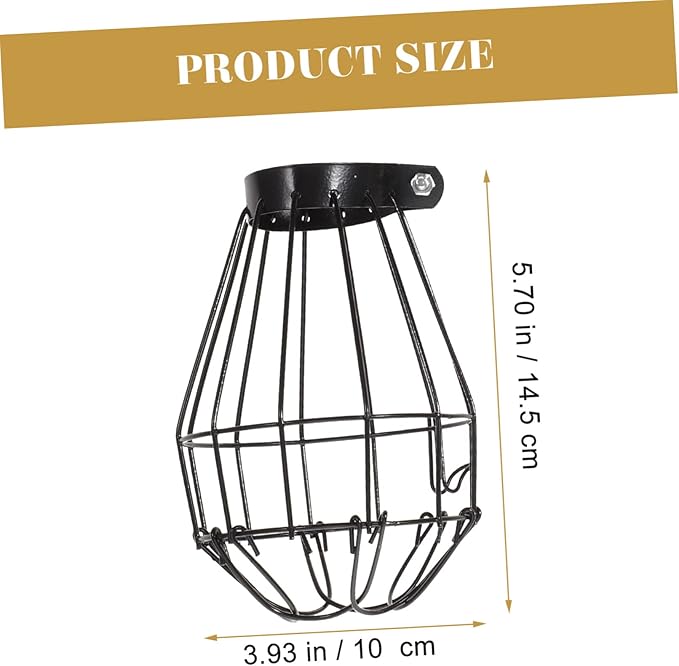 BESPORTBLE 2pcs High Strength Scalding Heat Lamp Guard Reptile Box Lamp Cover Heat Dissipation Mesh