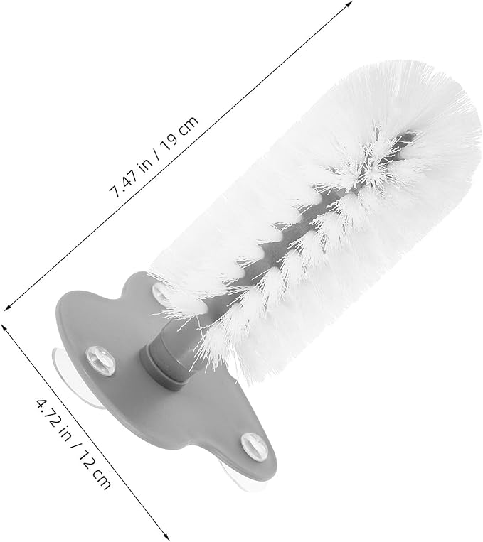 FRCOLOR Turtle Cleaning Brush with Suction Cup, Reusable Turtle Scrubber for Aquarium Tank, Portable Mud Cleaner and Massager for Healthy Tortoise Maintenance