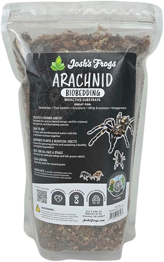 Josh's Frogs Arachnid BioBedding Bioactive Substrate (1 Quart)