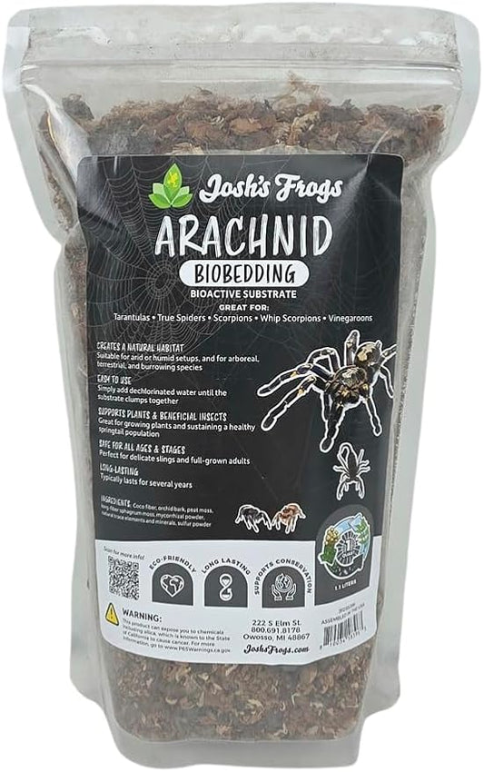 Josh's Frogs Arachnid BioBedding Bioactive Substrate (1 Quart)