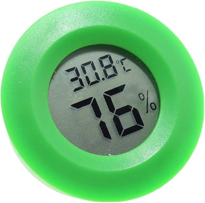 POPETPOP Digital Rv Pet Temperature Monitor Hygrometer Celsius Display Brooder Thermometer Bedroom Aquarium Thermostat Home Digital Temperature Humidity Meter