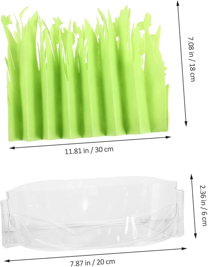 COLLBATH Reptile Box Air Fresher Humidifier Artificial Plant Leaves Easy to Use
