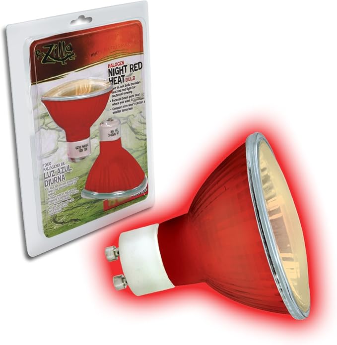 Zilla 09634 Night Red Light Halogen Bulb, 50-Watt