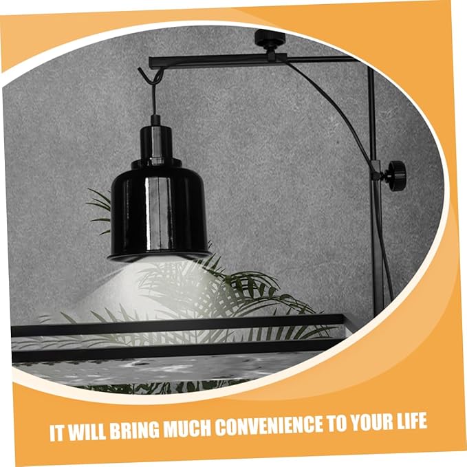 Totority Reptile Light Stand for Turtle Basking Lamp Fixture for Fish Tank Lighting Height and Angle for Optimal