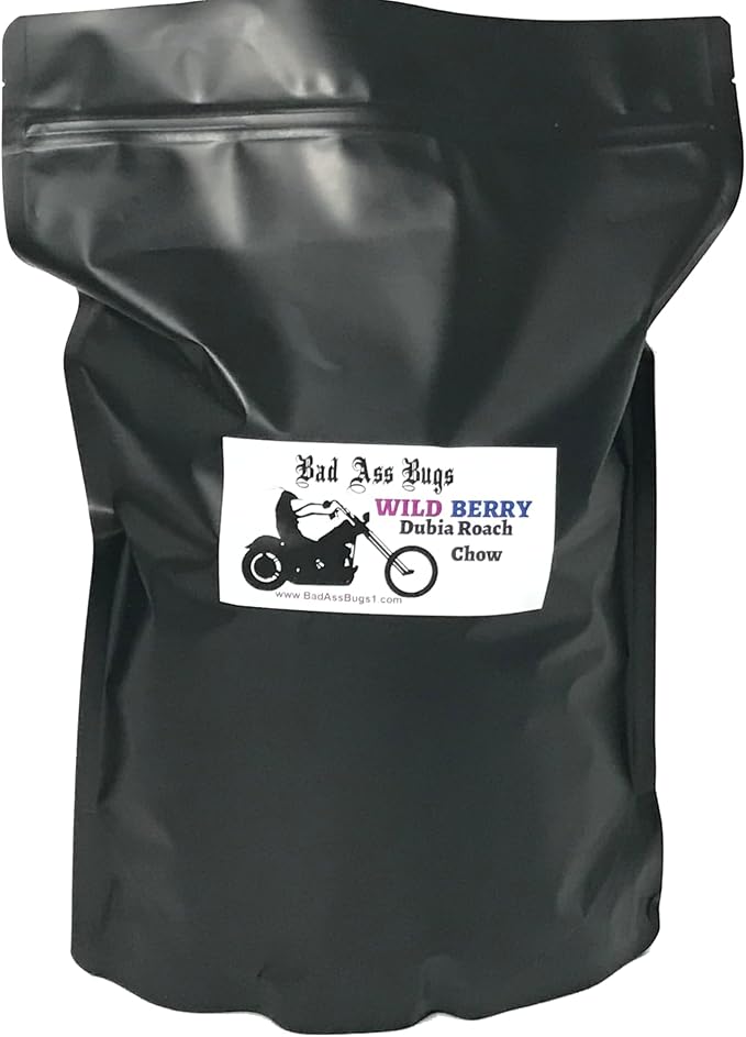 BadAssBugs™ 3LB Dubia Roach Chow Wild Berry