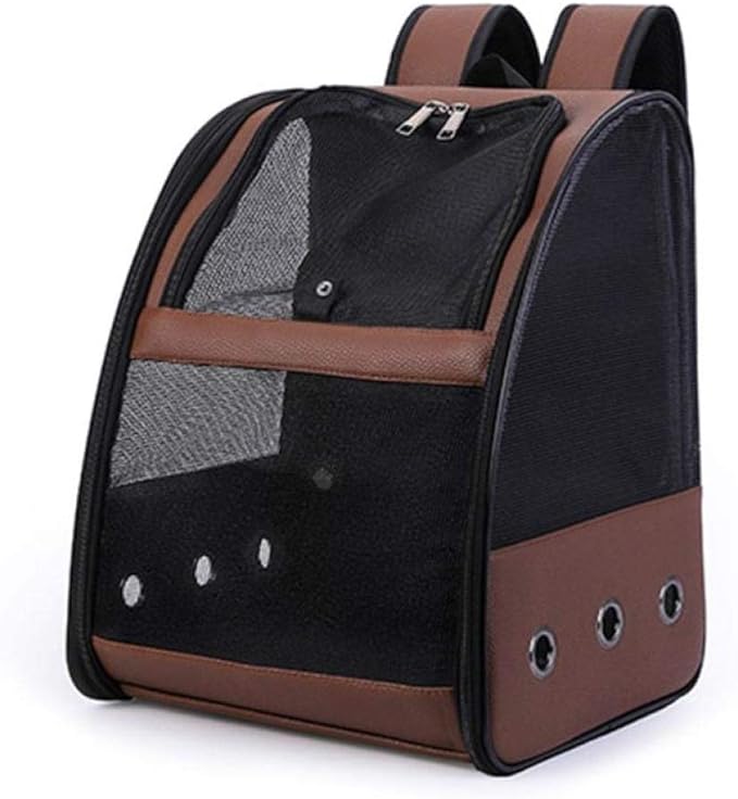 Bird Carriers Bird Cage Breathable Carrier Backpack Foldable Lightweight Travel Multi Purpose Pu Mesh Pet Parrot Bag 3Pcs Pk