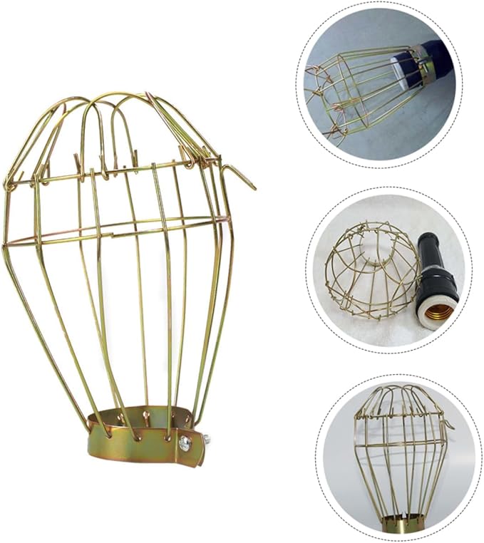 DOITOOL 3pcs Reptile Heating Lamp Mesh Cover High-Strength Protective Shade for Pets Prevent Burns for Lizards Turtles and Birds Efficient Heat Dissipation Design