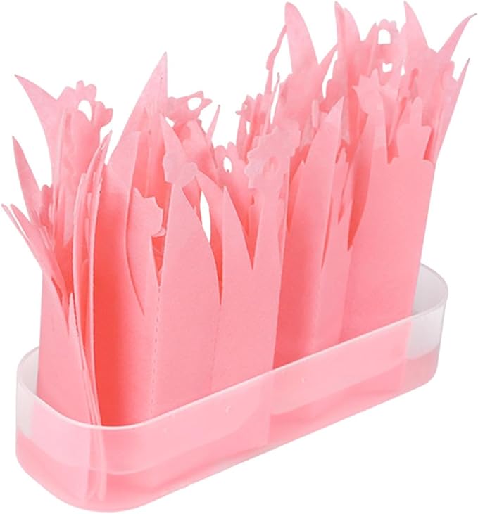 Reptile Humidifier, Reptile Humidifying System Portable Imitation Plants Humidifier for Frog Lizard Geckos Chameleon Snake, Pink